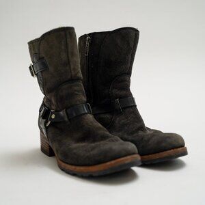 UGG "Endell" Harness Biker Boots
